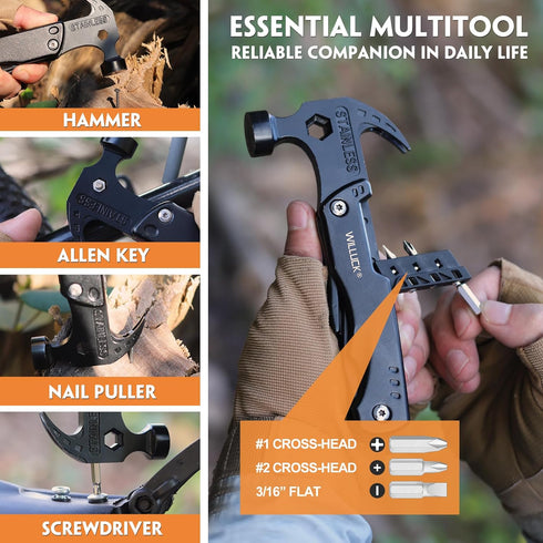 Stocking Stuffers for Men Multitool Gifts - Gifts for Men, Birthday Gifts for Men, Dad, Husband - Mens Stocking Stuffers, Christmas Men Gift Ideas...