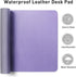 Leather Desk Pad Protector,Mouse Pad,Office Desk Mat, Non-Slip PU Leather Desk Blotter,Laptop Desk Pad,Waterproof Desk Writing Pad for Office and ...