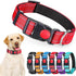 6 Pack Reflective Dog Collar with Safety Locking Buckle Soft Padded Breathable Nylon Pet Collar Adjustable Puppy Collar for Puppy Small Medium Lar...