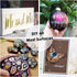 Dual Tip Metallic Marker Pens, Brush and Fine Point Pens for Black Paper, Rock Painting, Easter Egg, Halloween Pumpkin, Card Making, Metal, Cerami...