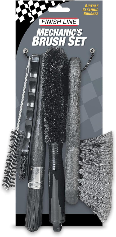 Finish Line Easy-Pro 5 Piece Brush Set Precision Cleaning Kit...