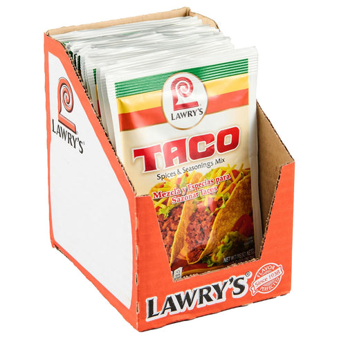 Lawry's Taco Spices & Seasonings Mix, 1 oz (Pack of 12)...