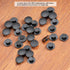 Ultimate Blank Bit Attachment Compatible with Bogg Bags Origanal/Baby/Bitty,30 Pcs Necessary DIY Charm Ornaments Button Accessories for Beach Bag...