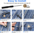 26 Sets Buttons for Loose Jeans, No Sew Jeans Button Replacement, Pants Button Tightener for Waist, Button Pins for Jeans to Make Smaller, Reusabl...