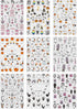 JMEOWIO 9 Sheets Halloween Nail Art Stickers Decals Self-Adhesive Cute Pumpkin Ghost Nail Supplies Nail Art Design Decoration Accessories...