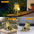Miniature Frog Garden Statue Halloween Decorations Fairy Garden Accessories Outdoor Figurine Lights Solar Garden Frog Decor Art Housewarming Gift ...