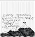 Ambesonne Wording Shower Curtain, Sketchy Mountains Hand Writing Style Letters Purpose Determination Success, Cloth Fabric Bathroom Decor Set with...