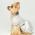 Fitwarm Fancy Dog Tutu Dress, Sparkly Sequin Dog Clothes for Small Dogs Girl, Formal Pet Wedding Attire, Cat Bridal Outfit, Pearl White, Small...