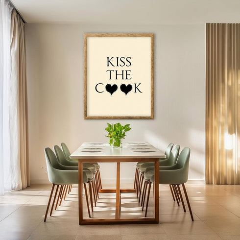 Posterizer 1 pcs-Aesthetic cute minimal cooking and Kitchen food art 2-Kitchen & Bar Art Gift for Moms Kitchens, Dining Room Decor- unframed wall...