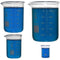 Karter Scientific 214T2, 3.3 Boro, Griffin Low Form, Glass Beaker Set - 4 Sizes - 10ml, 50ml, 100ml, 250ml...