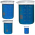 Karter Scientific 214T2, 3.3 Boro, Griffin Low Form, Glass Beaker Set - 4 Sizes - 10ml, 50ml, 100ml, 250ml...