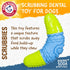 Arm & Hammer for Pets Scrubbies Boomerang Chew Toy for Adult Dogs Infused with Baking Soda - Durable Teething Toy with Unique Shape for Fetch & Ch...