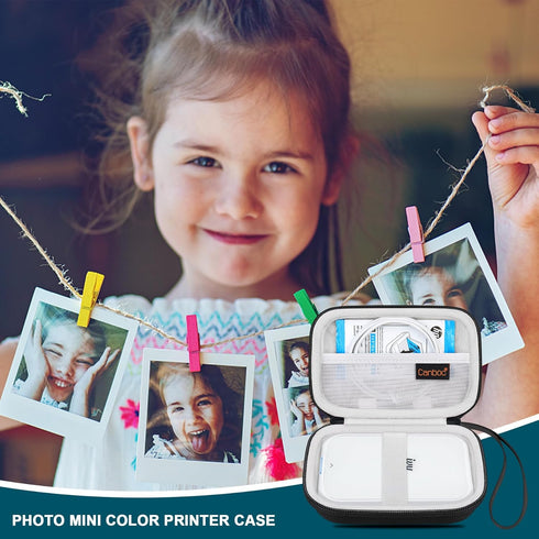 Canboc Hard Case for New Canon Ivy 2/ Canon Ivy/Canon Ivy CLIQ+ CLIQ 2 CLIQ+2 Photo Printer Mobile Wireless Bluetooth Instant Camera Printer, Mesh...