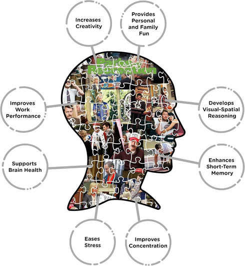 AQUARIUS Parks & Rec Collage Puzzle (500 Piece Jigsaw Puzzle) - Glare Free - Precision Fit - Officially Licensed Parks & Rec Merchandise & Collect...