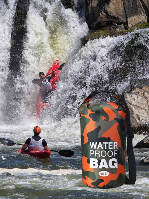 Waterproof Dry Bag Backpack 2L/5L/10L/20L/30L Floating Roll Top Dry Compression Sack Keeps Gear Dry for Kayaking Beach Rafting Boating Hiking Camp...