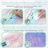 100 Envelopes Challenge Binder, A5 Money Saving Budget Binder with Cash Envelopes, Savings Challenges Book (Blue)...
