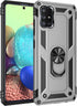 Military Grade Drop Impact for Samsung Galaxy A71 5G Case 360 Metal Rotating Ring Kickstand Holder Armor Heavy Duty Shockproof Case for Samsung Ga...
