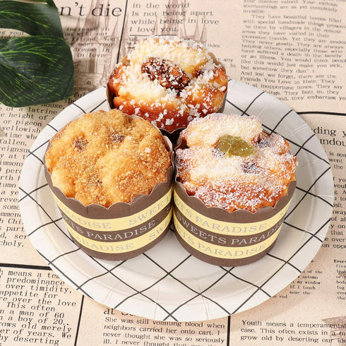 Firlar 6 Pcs Fake Cupcake Faux Cakes Simulation Realistic Food Cupcake Bread Dessert for Decoration Display Props Real Model Kitchen Decoration...
