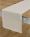 Solino Home Linen Table Runner 48 Inches - 100% Pure Linen Light Natural Table Runner 14 x 48 Inch Ideal for Dresser and Coffee Tables - Summer, F...