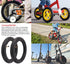 (2-Pack) 12" (12 1/2 x 2 1/4) Thicker Inner Tubes for Electric Scooters and Mini Bikes, Compatible with 12.5x2.25-12x2.125 Inflatable Tires (Inclu...