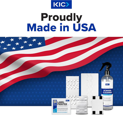 KICTeam - Waffletechnology® Cleaning Cards for Card Reader Payment Machines (40 Cards) - Presaturated with Quick Drying Solution - Made in USA...