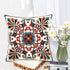 Decorative Couch Pillow Covers for Living Room 18x18 inches Set of 2 Embroidered Pattern Square Throw Pillows Case Cover for Sofa Bed Chair...