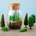 Bright Creations 55-Pieces of Miniature Model Trees for Diorama Supplies, Scenery, Landscape, DIY Projects, Arts and Crafts, Train Village, Railro...