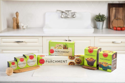 Parchment Lotus Baking Cups - Easy Release, Non-Stick Paper - 12 count...
