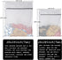 Extra Large Honeycomb Mesh Laundry Bag125gsm Net Fabric Durable and Reusable Delicate Wash Bag,Travel Organization Bag for Lingerie,Clothes,Jeans,...