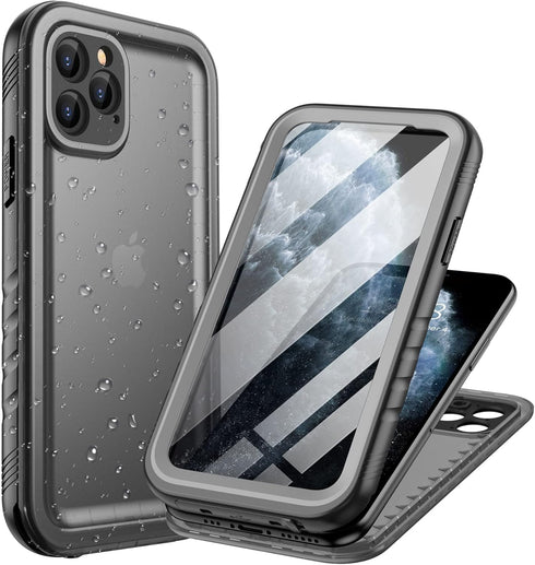 Cozycase Waterproof Case for iPhone 11 Pro Max Underwater Shockproof Full-Body Rugged Bumper Sealed Case with Built-in Screen Protector for iPhone...