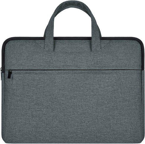 Laptop Bag, 15.6in Laptop Case, Waterproof Laptop Briefcase, Shockproof Laptop Sleeve with Handle for Laptop Document File Notary, Computer Bag Co...