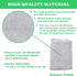 Window Cleaning Cloth, Glass Cloth, Cleaning Cloth, Streaks Schatches Free (Grey 1 Pack)...