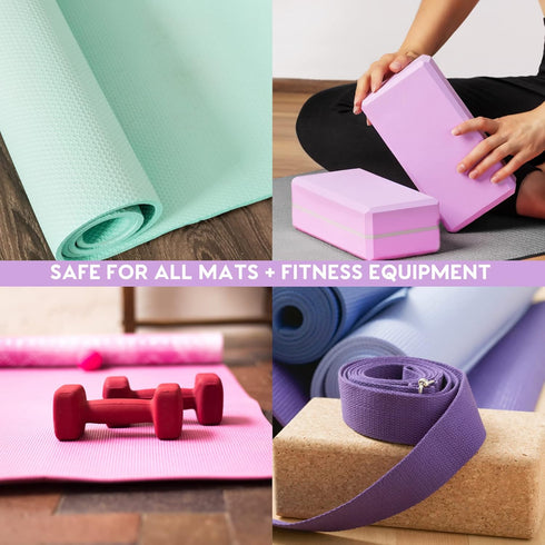 MOXE Yoga Mat Cleaner, 4 Ounces (Lavender Chamomile & Rosemary Lemon, 1 Each)...