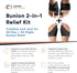 Copper Compression Bunion Relief Kit - Includes 1 Pair Each of Bunion Corrector Cushion Sleeves & Bunion Corrector Toe Splints - Pads & Straighten...