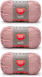 Red Heart Soft Rose Blush Yarn - 3 Pack of 141g/5oz - Acrylic - 4 Medium (Worsted) - 256 Yards - Knitting/Crochet...