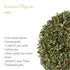 Lemon Thyme Organic Seasoning - Thymus Citriodorus - Thym Thyme Lemon and Thyme Seasoning Lemon Seasoning Lemon Thyme Seasoning Thyme Spice Lemon ...
