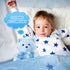 10 Inch Bear Stuffed Animal First Bear Baby Shower Bear Plush Toy for Wedding Birthday Baby Shower Party Favor Gift(Blue)...