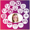 16 Pieces Face Drawing Stencils Mask Painting Templates DIY Stencils for Wood Wall Home Decorations Party Favor Supplies...