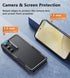 FNTCASE for Samsung Galaxy S24 Case?Dual Layer Rugged Protective Phone Cover | Heavy Duty Non-Slip Shockproof Protection Cases | Military Grade Dr...