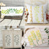 12 Pieces Leaf Vine Stencils Leaves Floral Spring Stencil Reusable DIY Crafts Drawing Templates Stencils for Painting on Wood Wall Canvas Furnitur...
