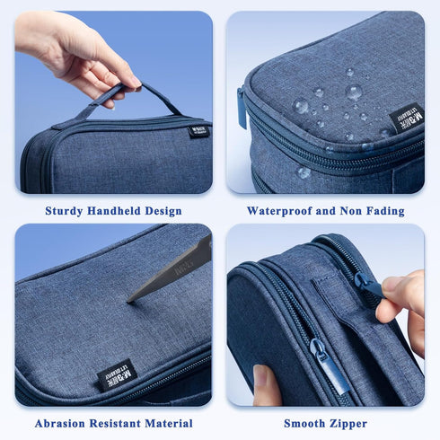 M&G Big Capacity Pencil Case, Large Capacity Pencil Pouch Multi-Slot Pencil Case Organizer, Portable Big Pencil Bags with Zipper for Makeup Brush ...