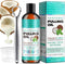 Coconut Mint Oil Pulling Mouthwash with Tongue Scraper, Helps with Fresh Mouth, Remove Impurities, Teeth Whitening, Supports Gum Health, Improves ...