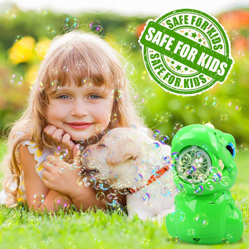 Bubble Machine for Kids 3 4 5 6 Years Old Boys: Bubbles Toys Dinosaur Bubble Machine Bubble Guns for Kids Ages 4-8 Outdoor Toys Gift for 3 4 5 6 7...