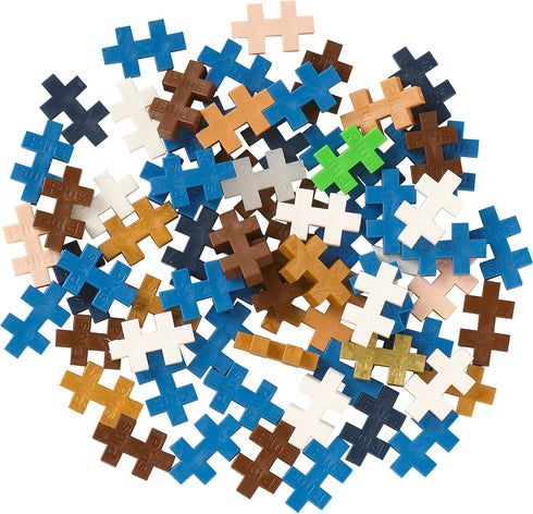 PLUS PLUS - Wizard - 70 Piece Tube, Construction Building Stem/Steam Toy, Interlocking Mini Puzzle Blocks for Kids...