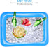 YARNOW Inflatable Cooler, 4PCS Inflatable Ice Serving Bar Coolers for Parties, Salad Picnic Ice Food Drinks Buffet Server Tray for Indoor Outdoor ...