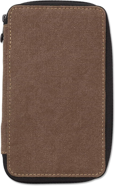Speedball Art Products 252240 Canvas Case 24 Pencil Storage Canvas Pencil Case, Chocolate...