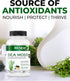 Renew Actives Sea Moss Capsules - Premium Triple-Action Antioxidant Blend with BioPerine for Ultimate Absorption - Organic Irish Sea Moss, Bladder...