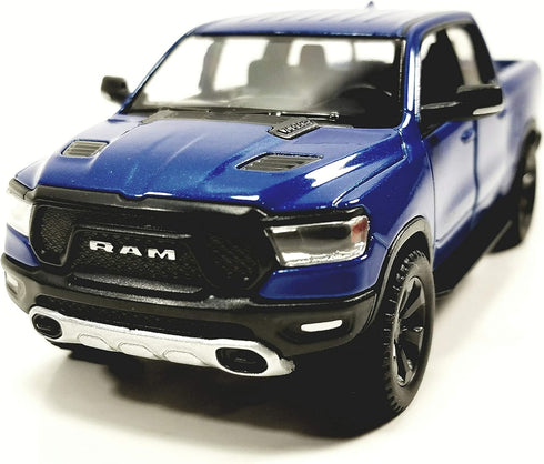 Kinsmart Dodge Ram 2019 Navy Blue 1500 Pickup Truck1/46 O Scale Diecast Truck...