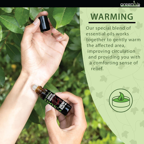 7,500mg Hemp Roll-On Quick Soothe Therapeutic Essential Oil Blend Exclusively on Amazon (1)...