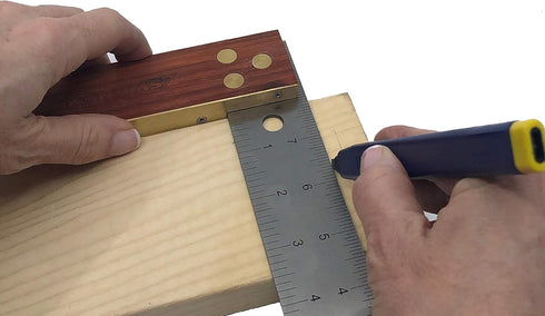 Swanson Tool TS152 8-Inch Try Square with Hardwood Handle...